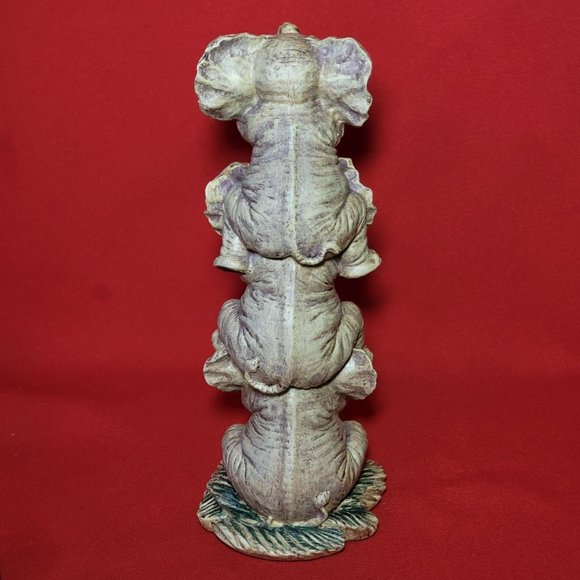 Toscano Hear No Evil See No Evil Speak No Evil Trio Elephants - Picture 3 of 12